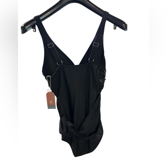 Smismivo Tummy Control Slimming One Piece Bathing Suit - Picture 3 of 5